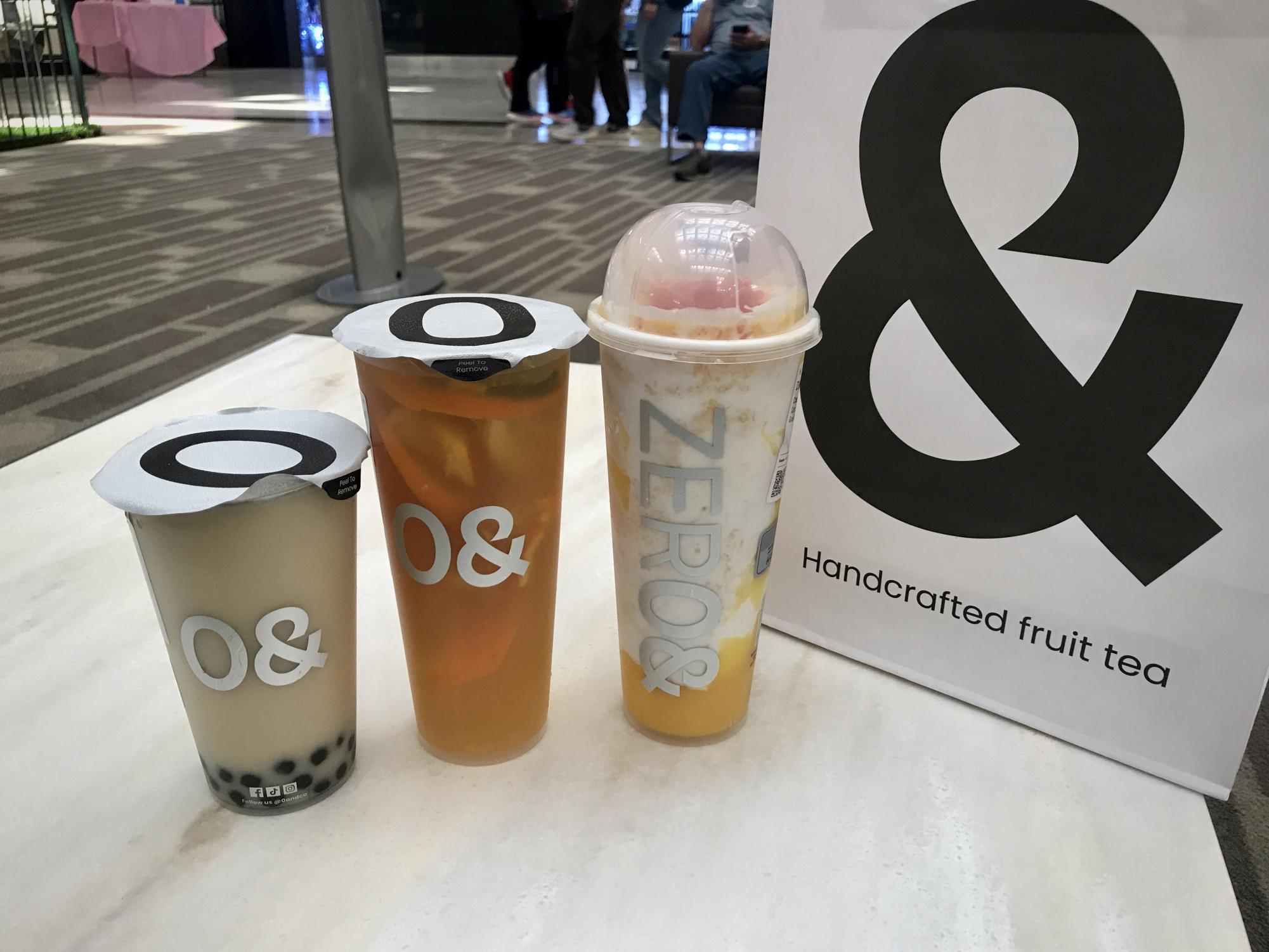 Food Review: Zero& drinks and desserts at Stoneridge Mall Pleasanton