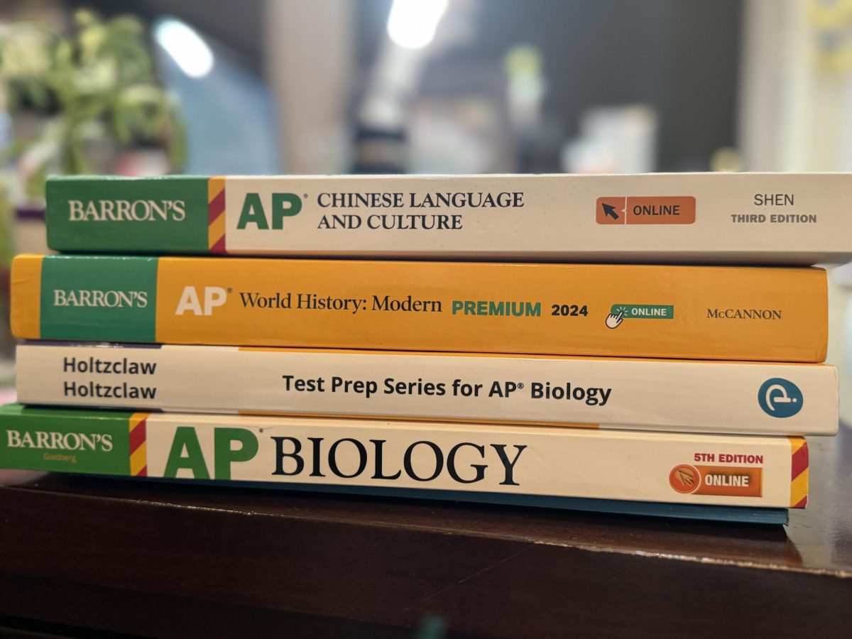 Preparing by doing practice exams or looking at AP books are helpful for some when studying.