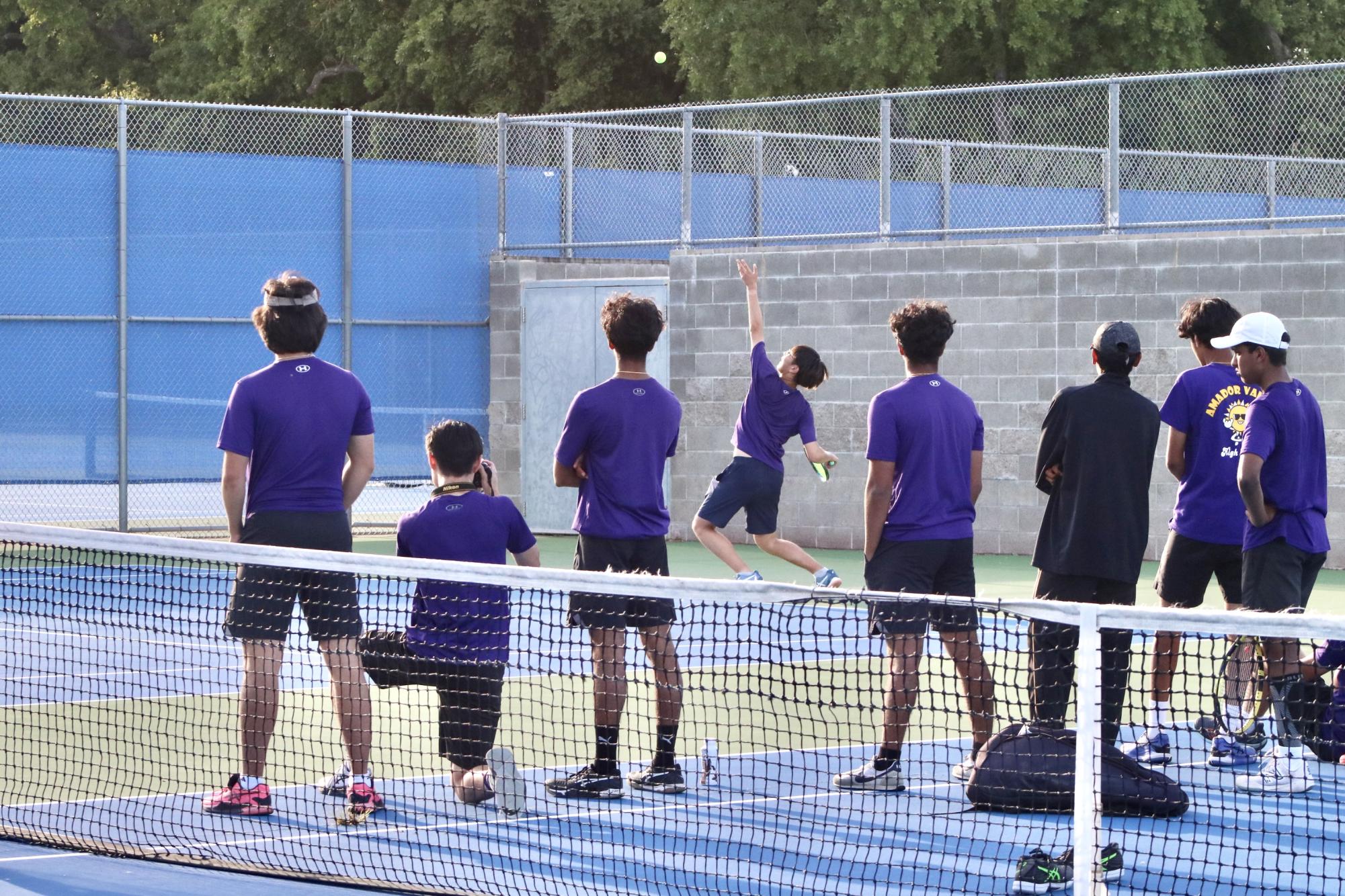 Amadors+Boys+Tennis+team+defeats+Foothill+in+highly+anticipated+rivalry+rematch+and+secures+a+bid+into+NCS