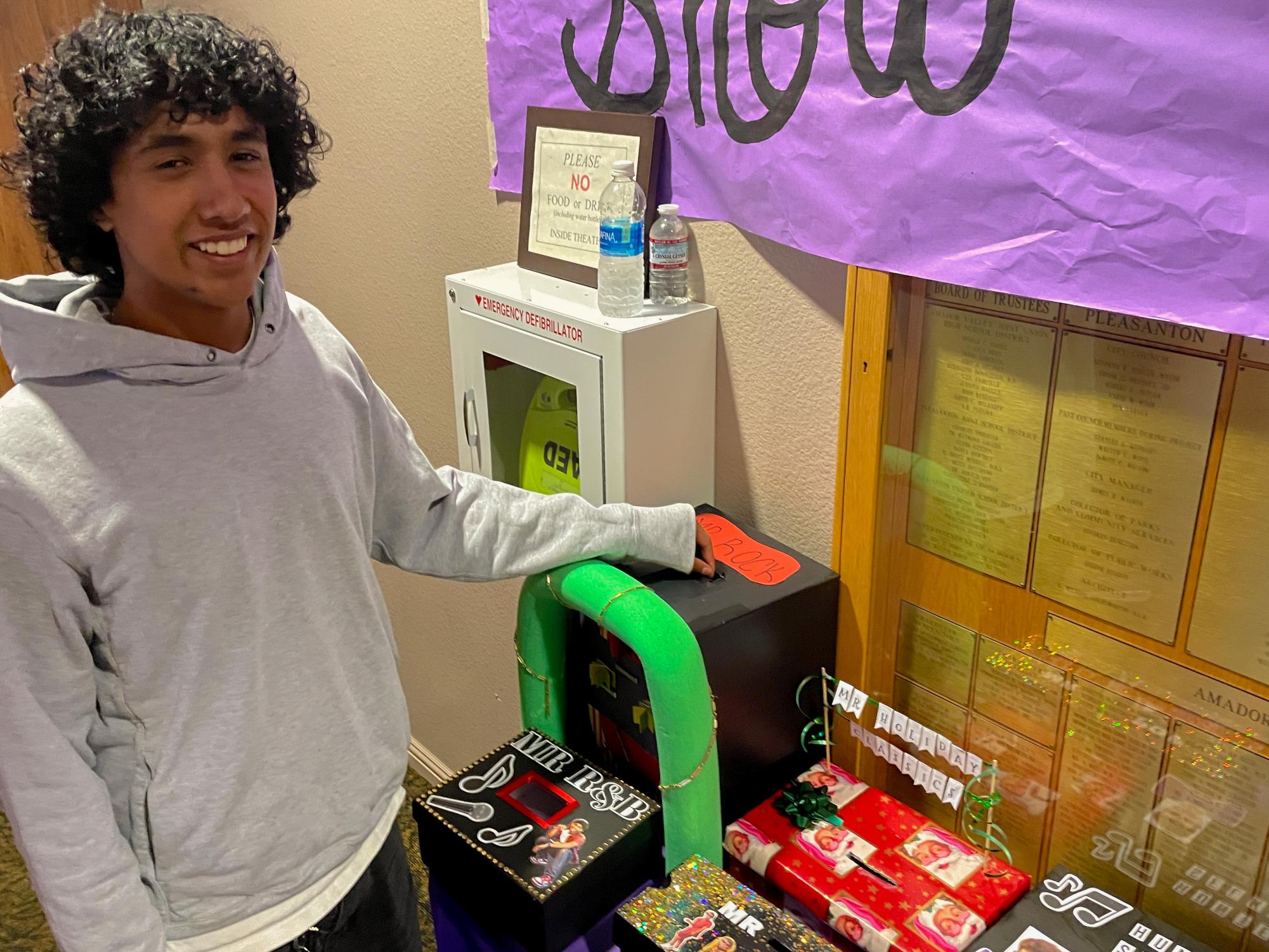 Dance, dazzle, donate: Mr. Amador performs for local community through photos