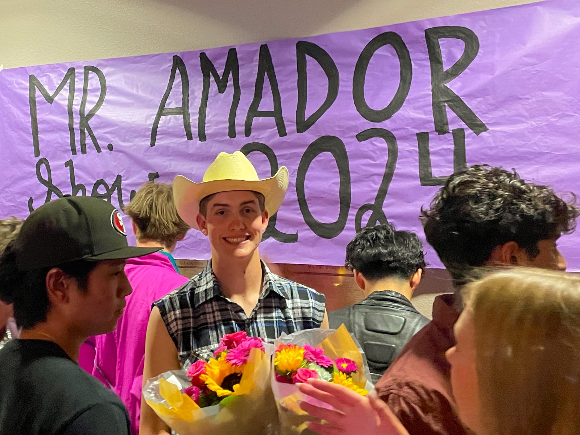 Dance, dazzle, donate: Mr. Amador performs for local community through photos