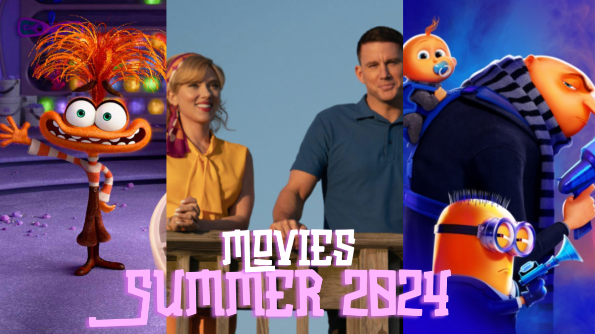 As+summer+break+approaches%2C+there+are+many+movies%2C+including+Inside+Out+2%2C+Fly+Me+to+the+Moon%2C+and+Despicable+Me+4%2C+expected+to+be+released.