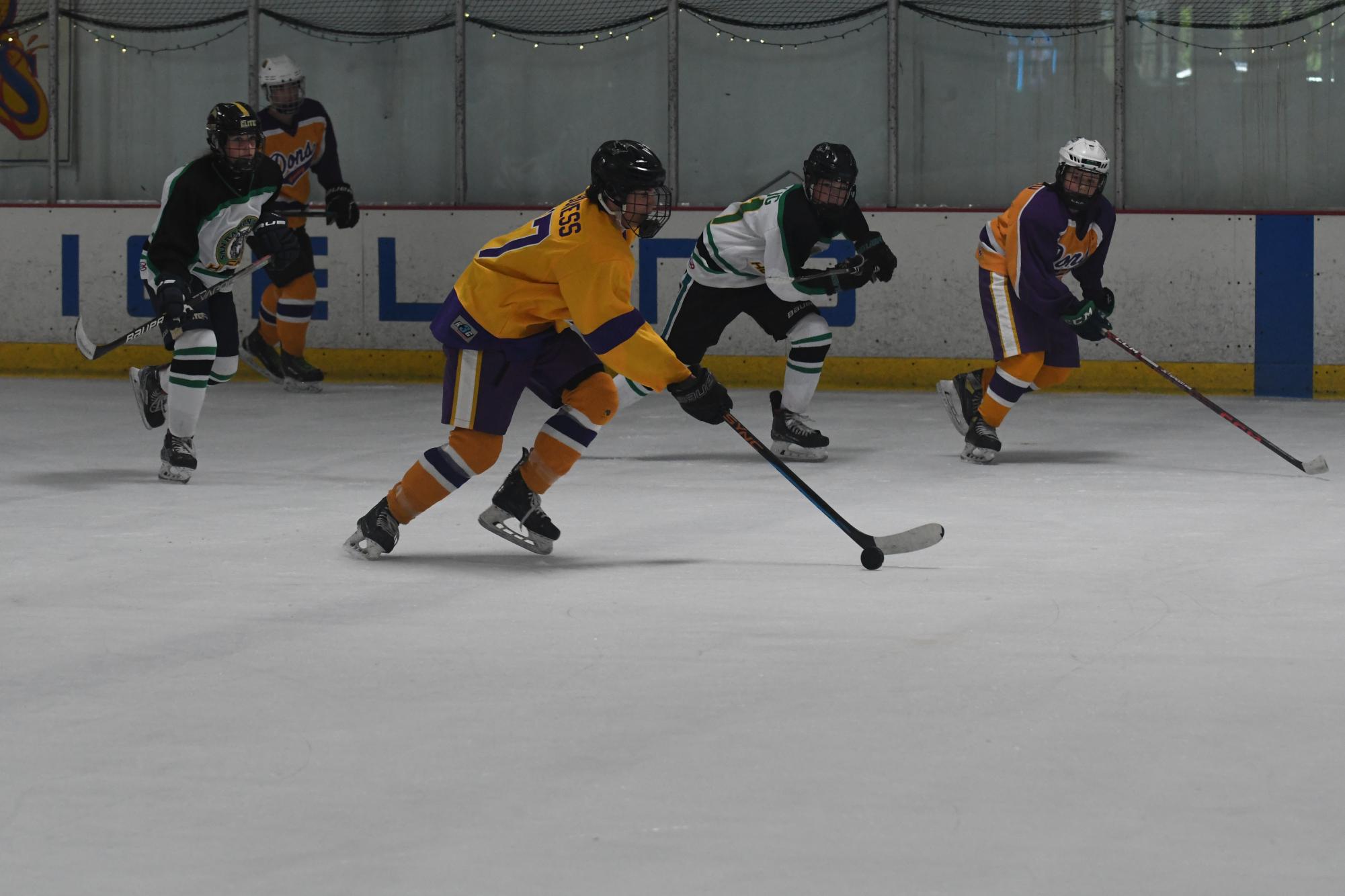 Amador Valley Club Ice Hockey Defeats San Ramon Valley on Senior Night