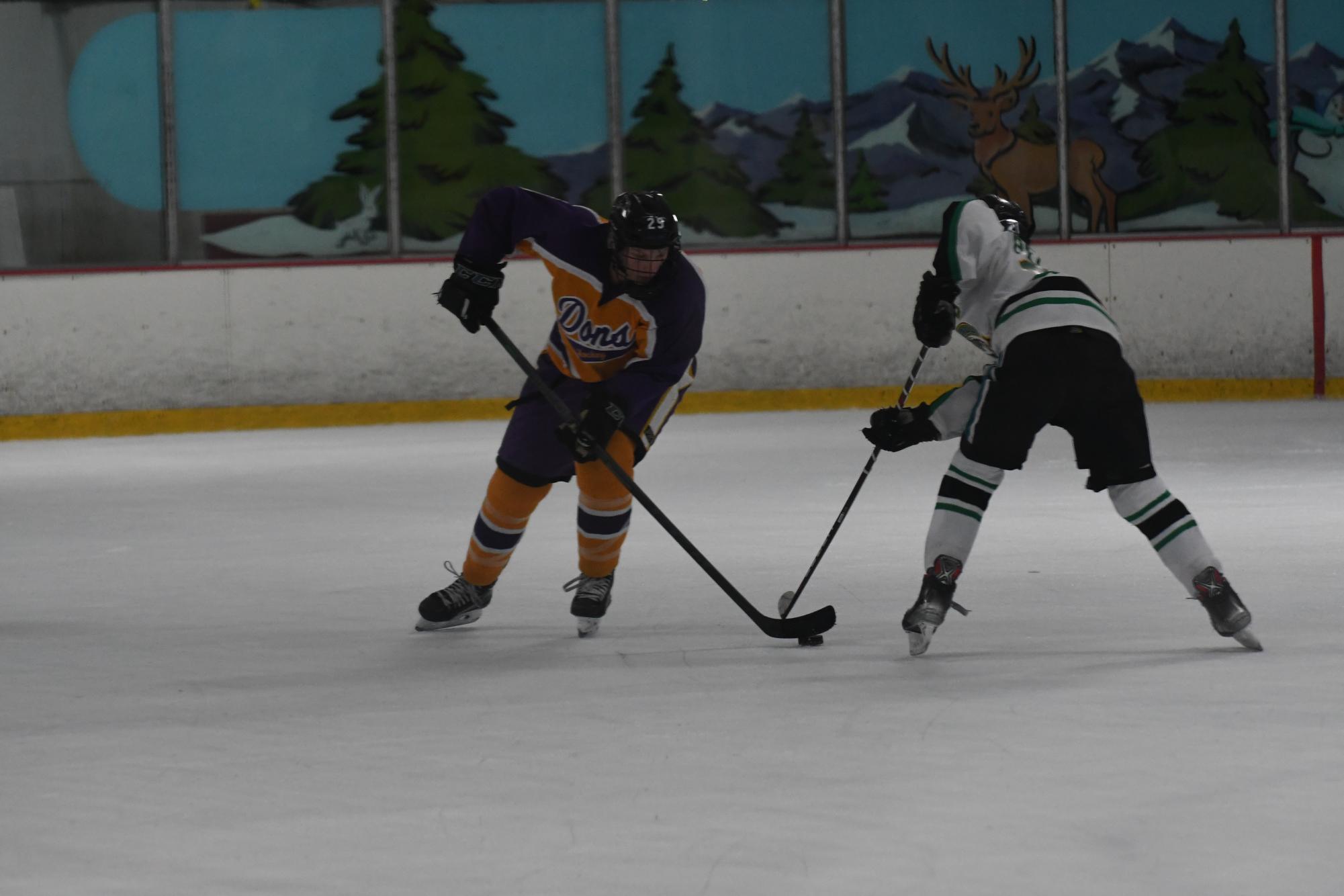 Amador Valley Club Ice Hockey Defeats San Ramon Valley on Senior Night