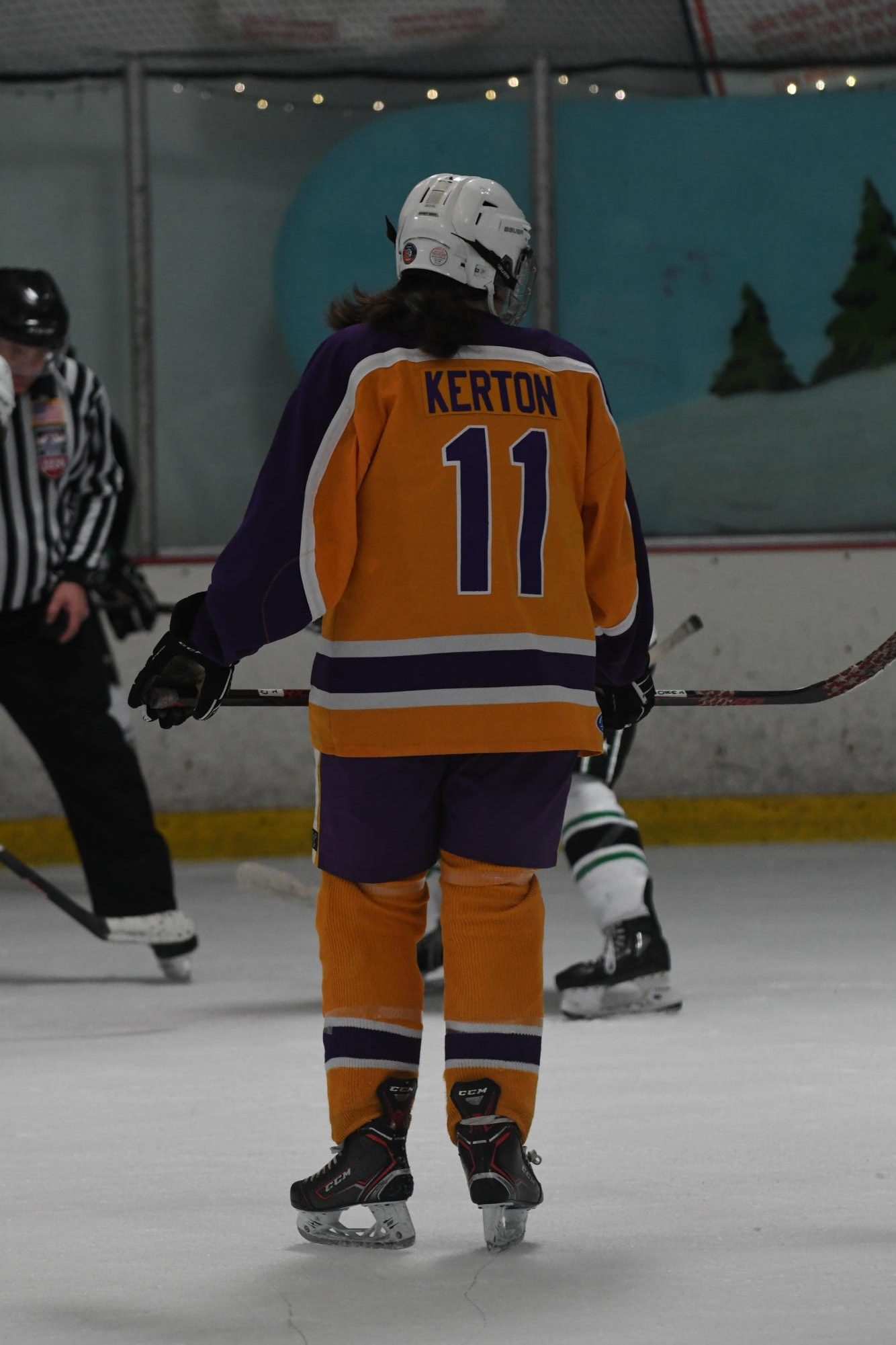 Amador Valley Club Ice Hockey Defeats San Ramon Valley on Senior Night