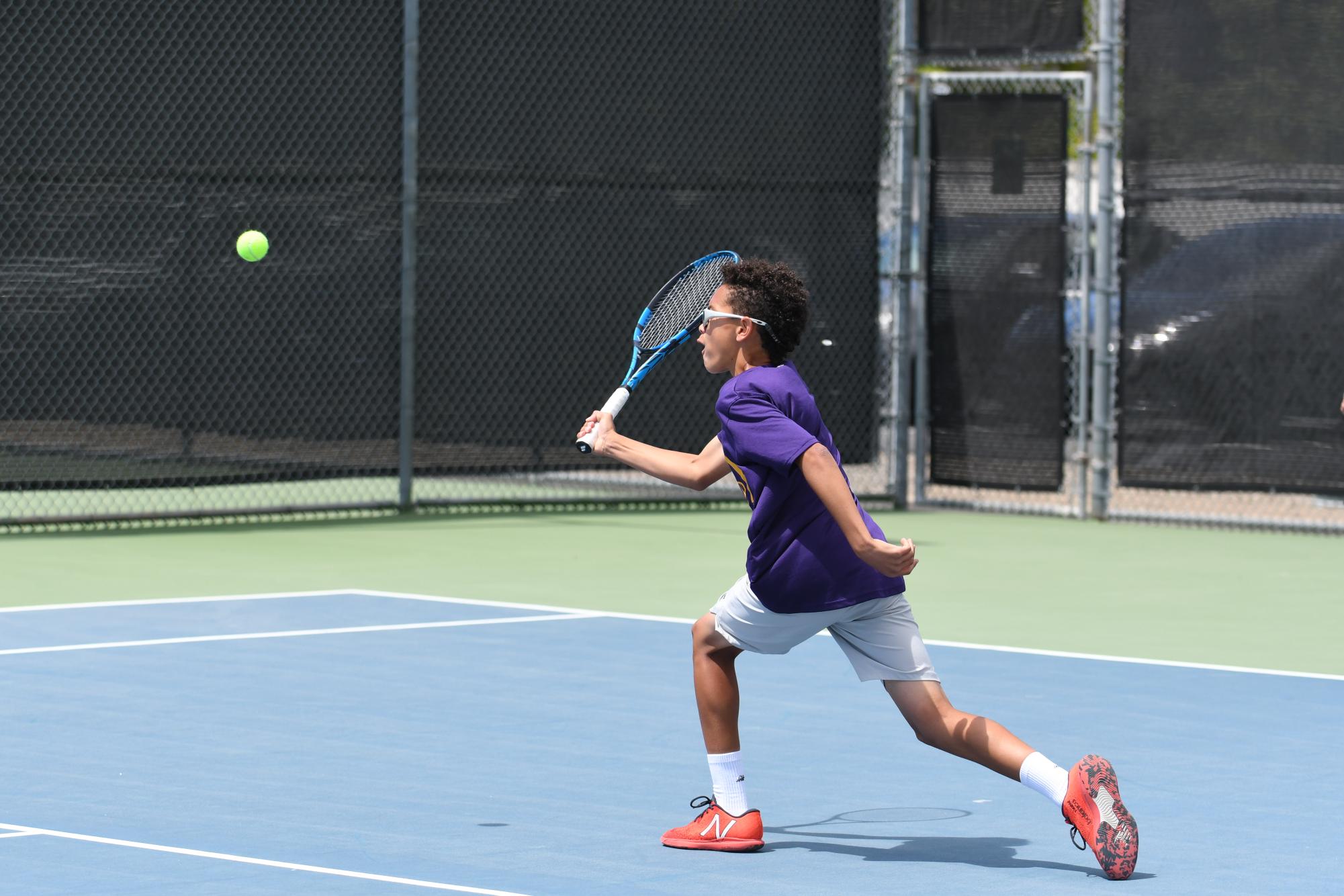 Freshman Dashel Parkinson-Lubold and Sophomore Fan Jia dominate annual Men's EBAL Doubles Tennis Championship Winning First Place 🥇