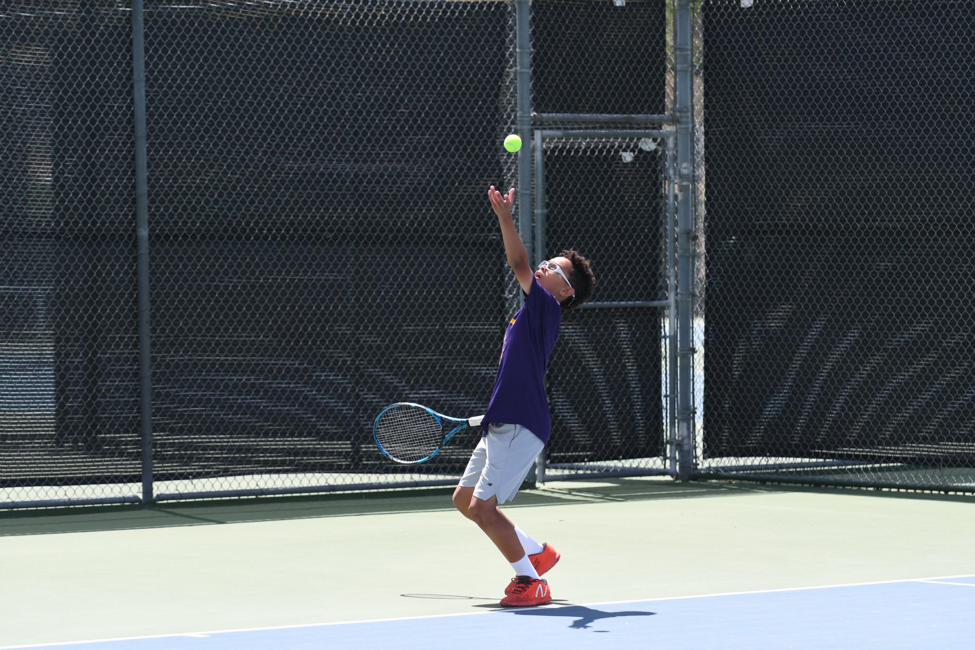 Freshman Dashel Parkinson-Lubold and Sophomore Fan Jia dominate annual Men's EBAL Doubles Tennis Championship Winning First Place 🥇