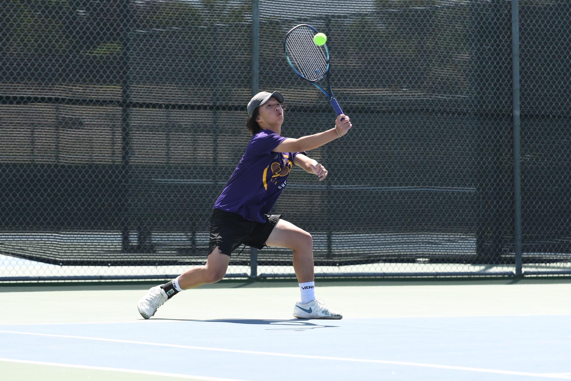 Freshman Dashel Parkinson-Lubold and Sophomore Fan Jia dominate annual Men's EBAL Doubles Tennis Championship Winning First Place 🥇