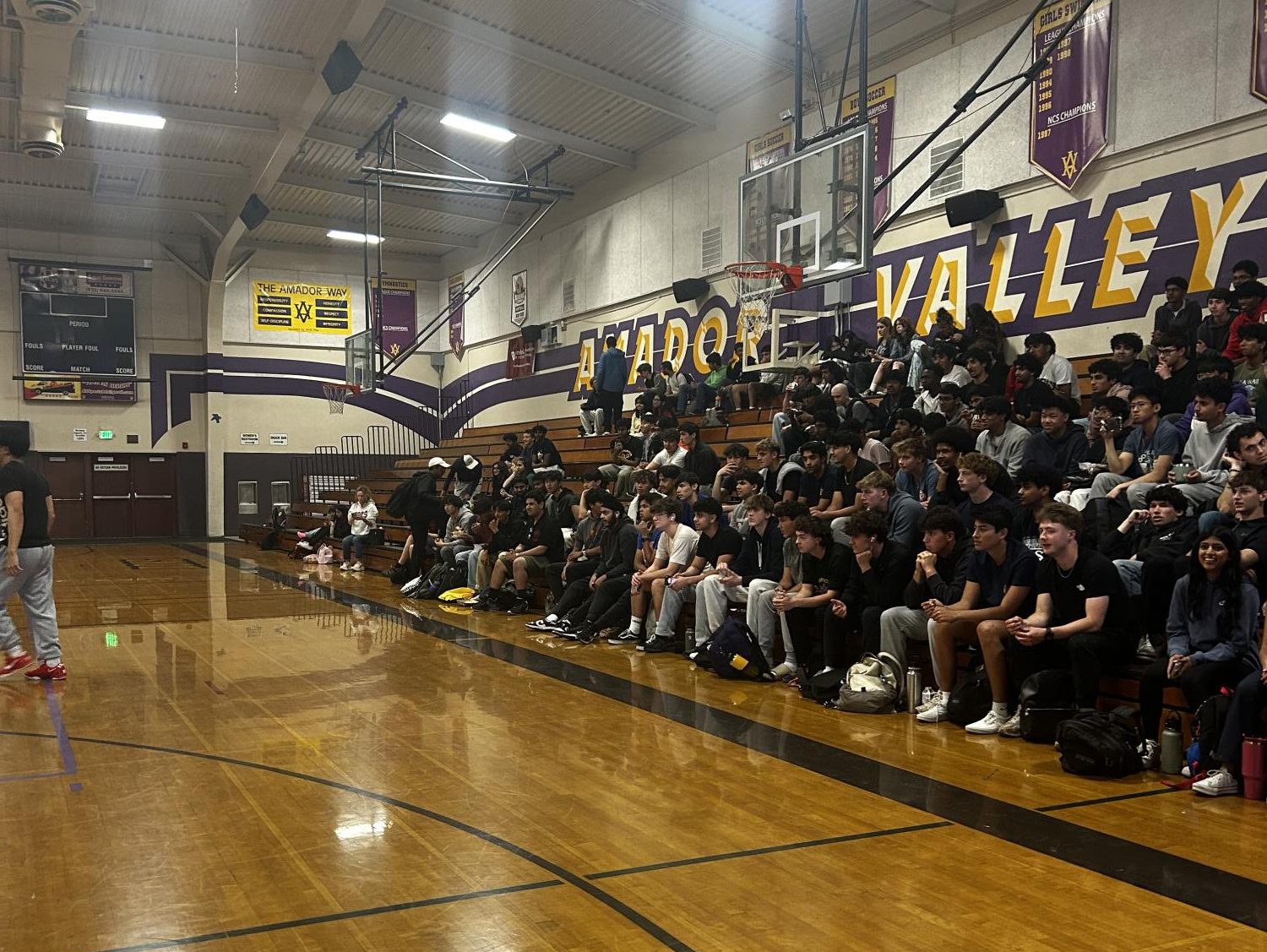 Photo Story: Amador Valley's Student-Staff Basketball Game