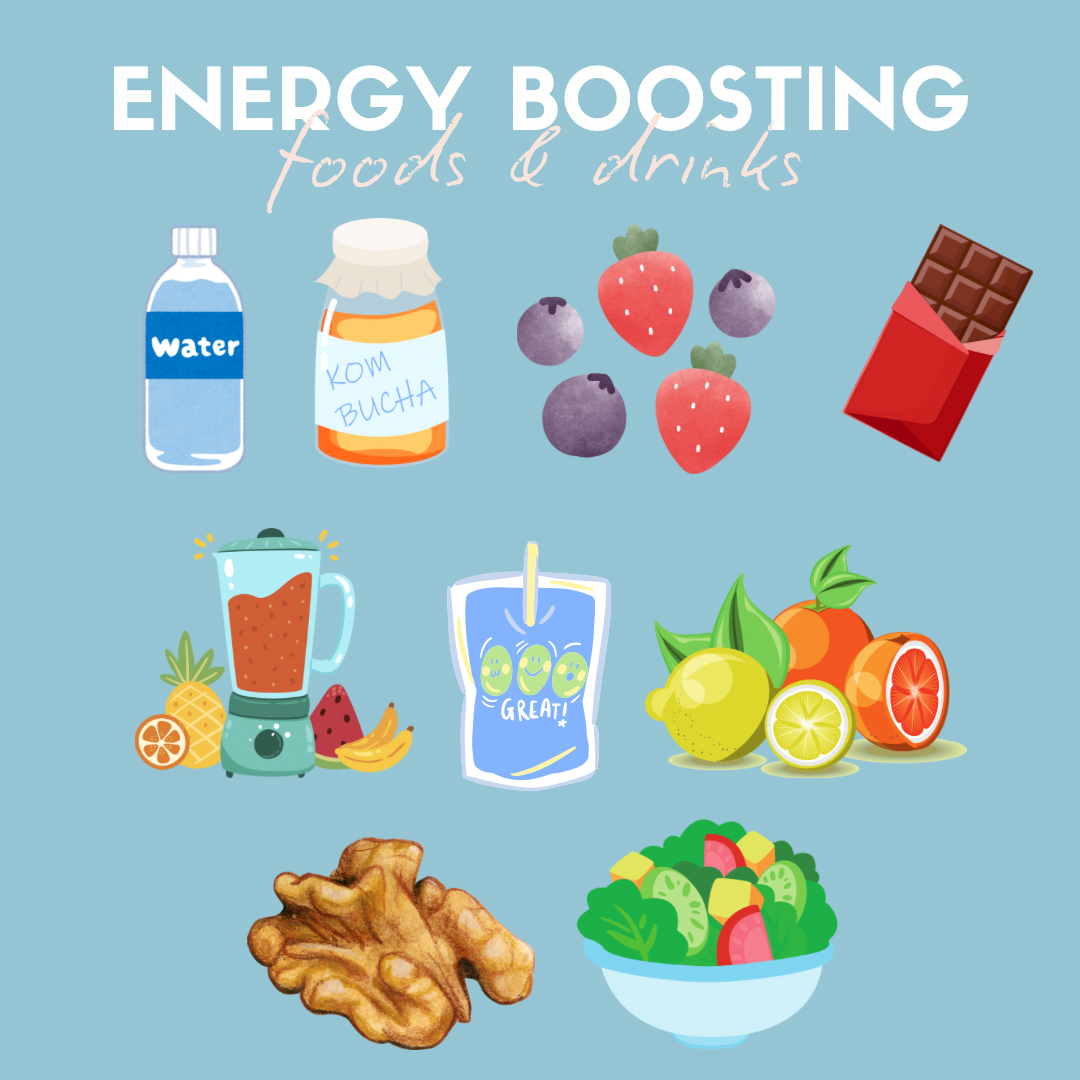 Alternative foods and drinks to fuel your body for finals week!