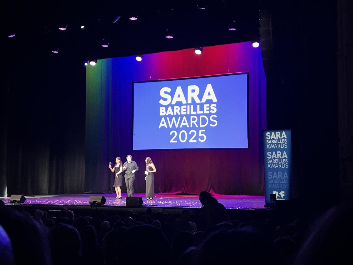 Amador Valley Drama students enjoyed the opportunity of a lifetime: to attend the prestigious Sara Bareilles Awards show and take workshops with industry professionals.