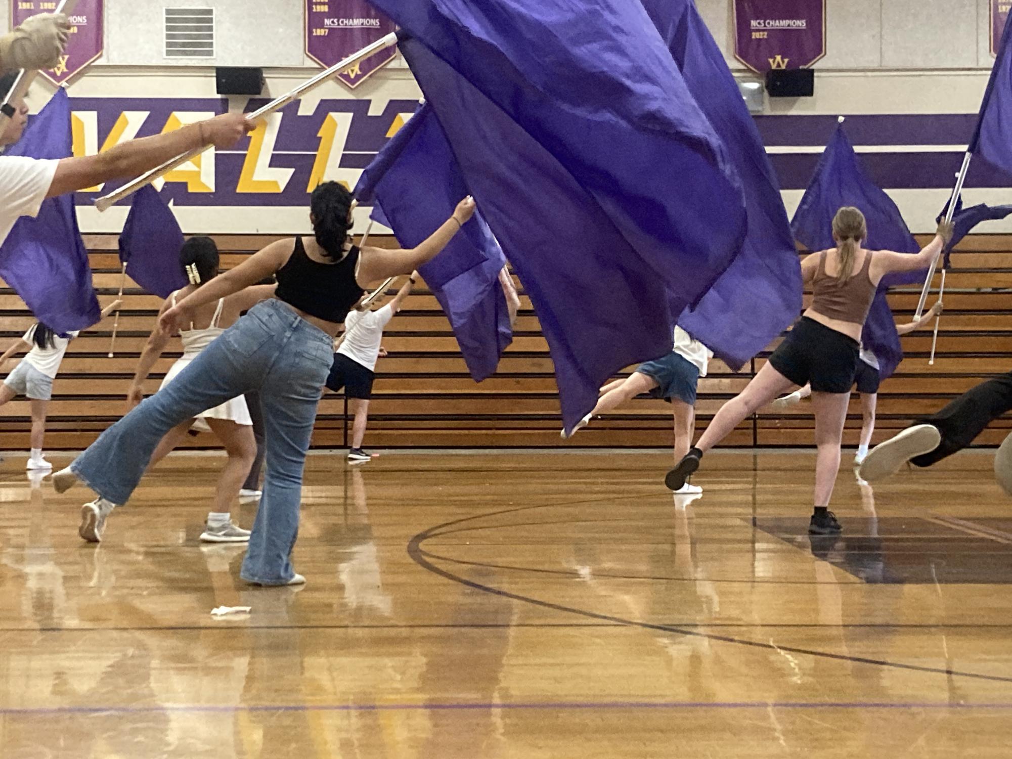 Photo Story: AV Color Guard practices new skills at Workshops