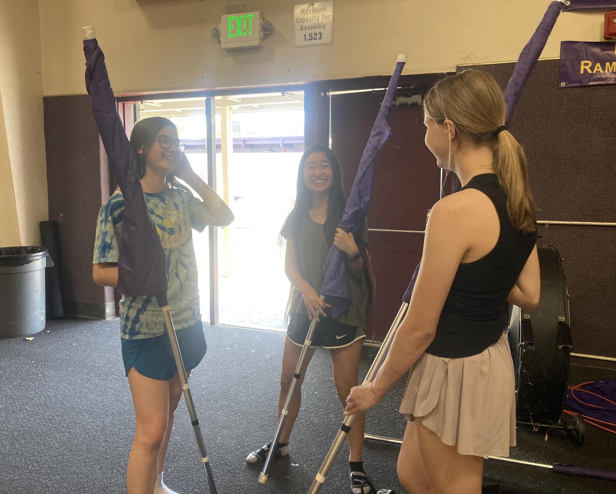 Photo Story: AV Color Guard practices new skills at Workshops