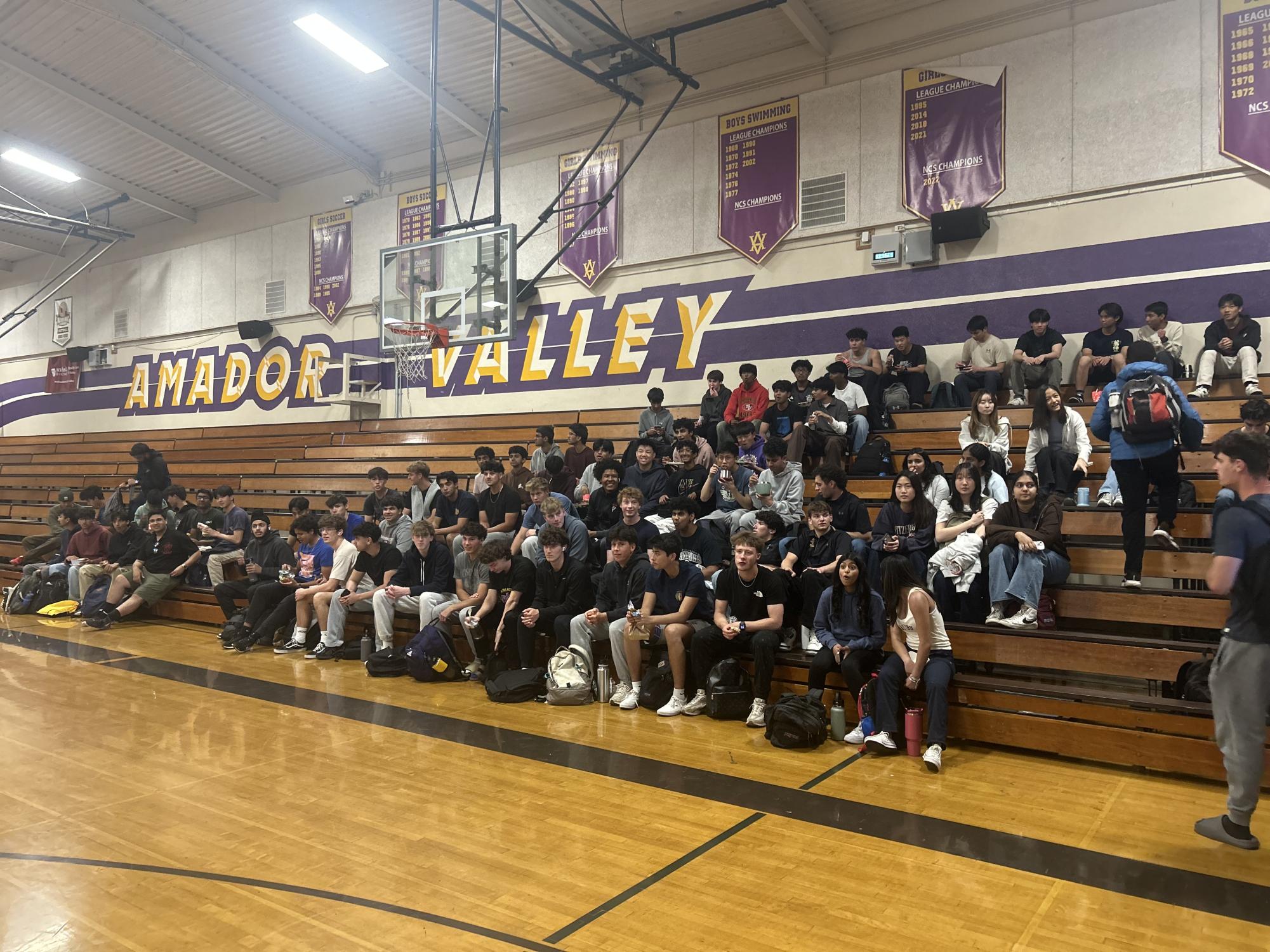 Photo Story: Amador Valley's Student-Staff Basketball Game