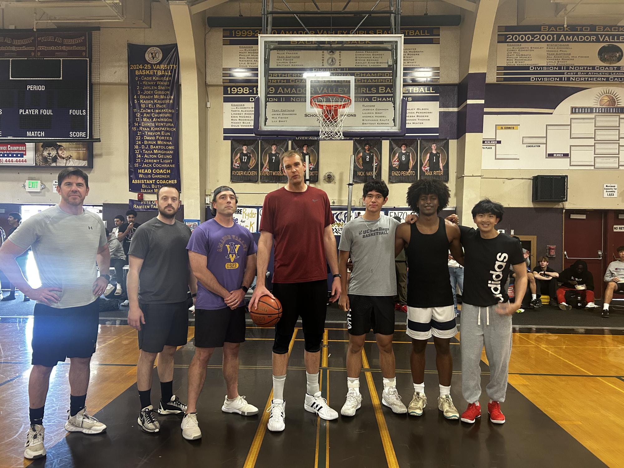 Photo Story: Amador Valley's Student-Staff Basketball Game