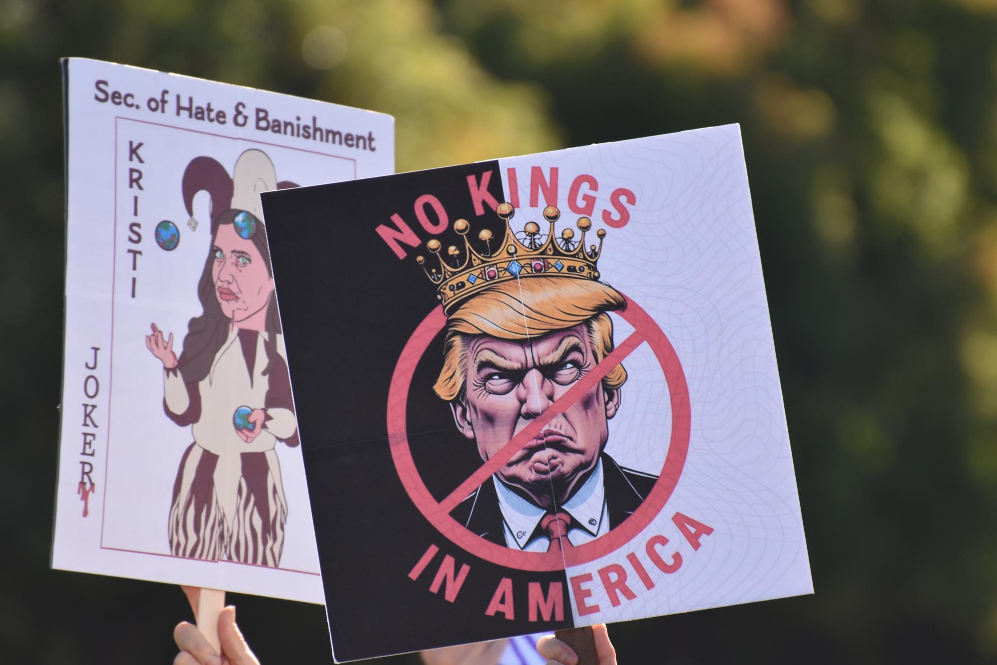 Tri Valley community says "No Kings"