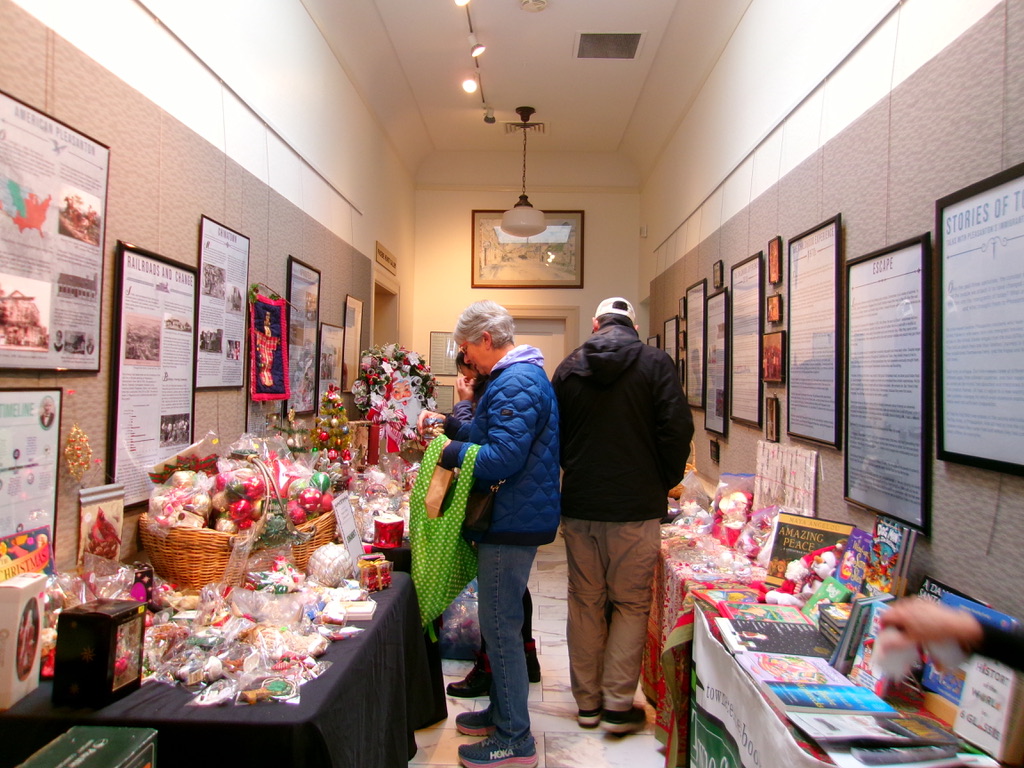 Scenes from Museum on Main's Christmas Market