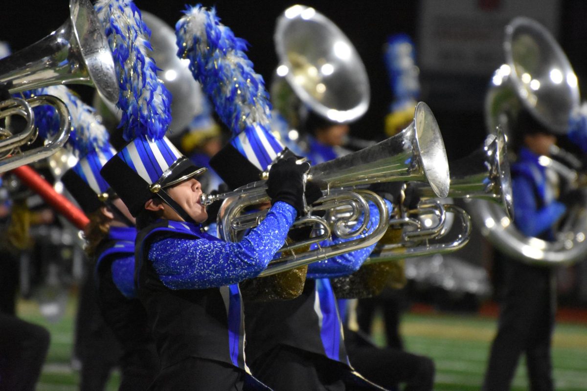 Bands from other high schools like Dublin, Foothill, and Emerald came to perform at Amador's Friends and Family.