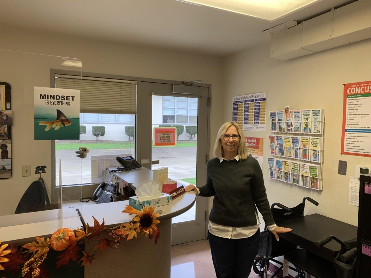 After years of working as a dietitian, Pamela Lucero now uses her medical knowledge to assist students.
