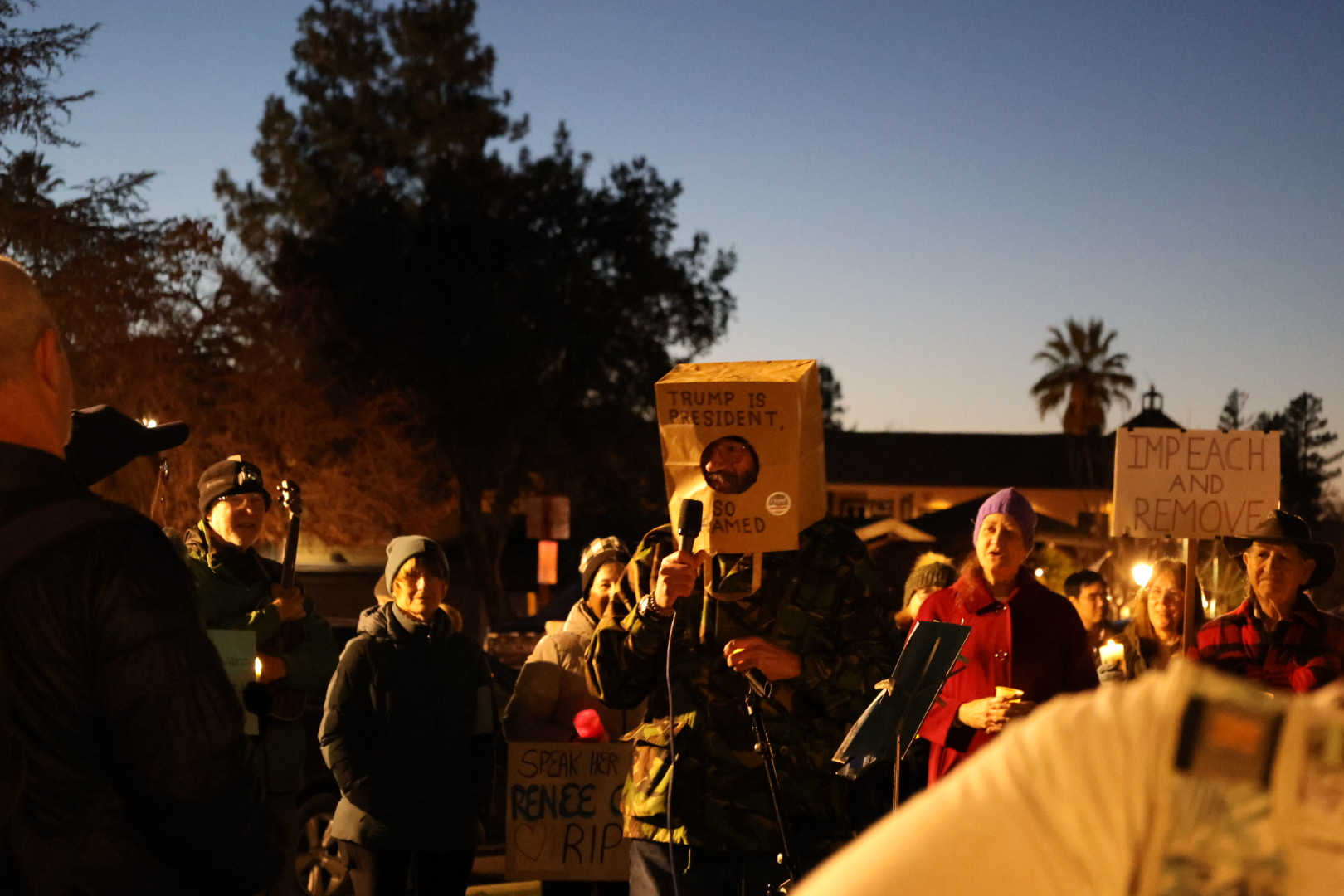 “No Justice, No Peace”: Tri-Valley Vigil Honors Minneapolis Victim Renee Good