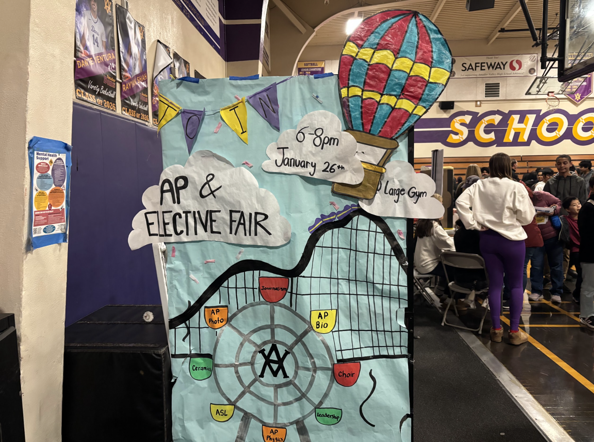 Amador Elective Fair Shares Courses with Community
