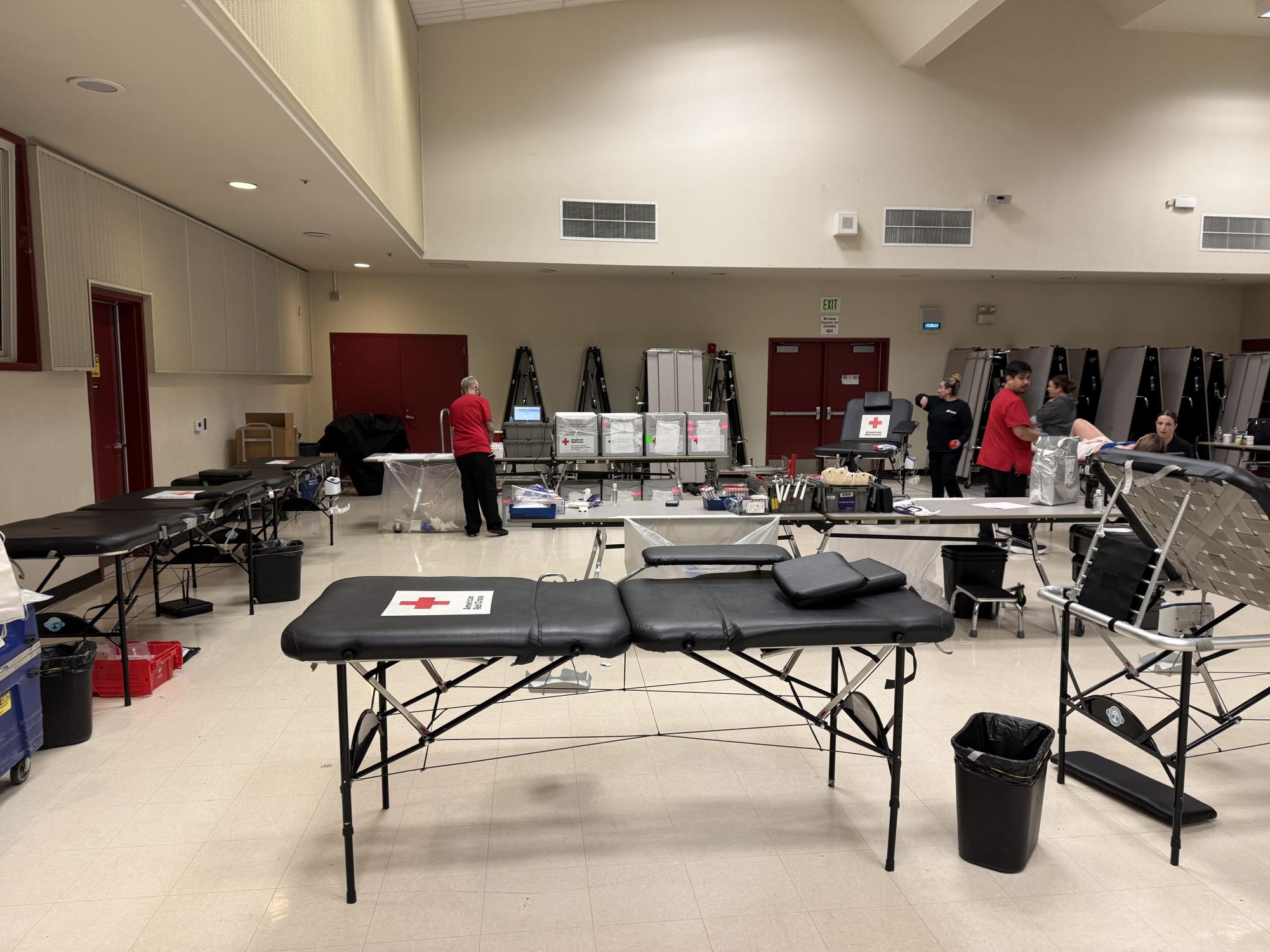 Blood Drive in Action: Students and Community Come Together