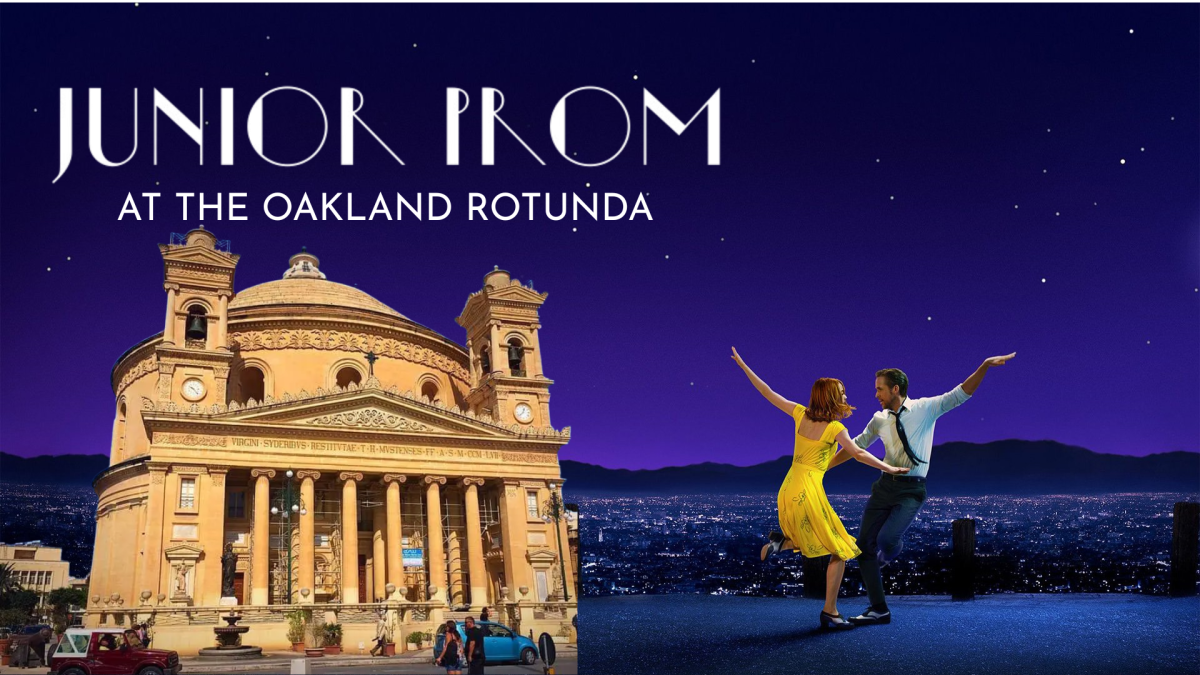 The Junior Prom is taking place at the historical Oakland Rotunda. 