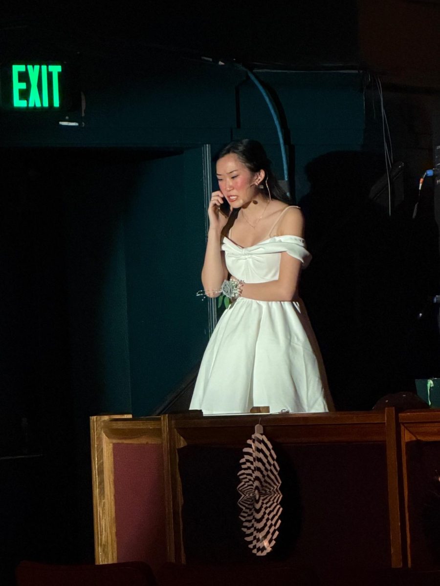 Alyssa Greene, shares an emotional phone call with her girlfriend Emma Nolan as they unknowingly go to two different proms.