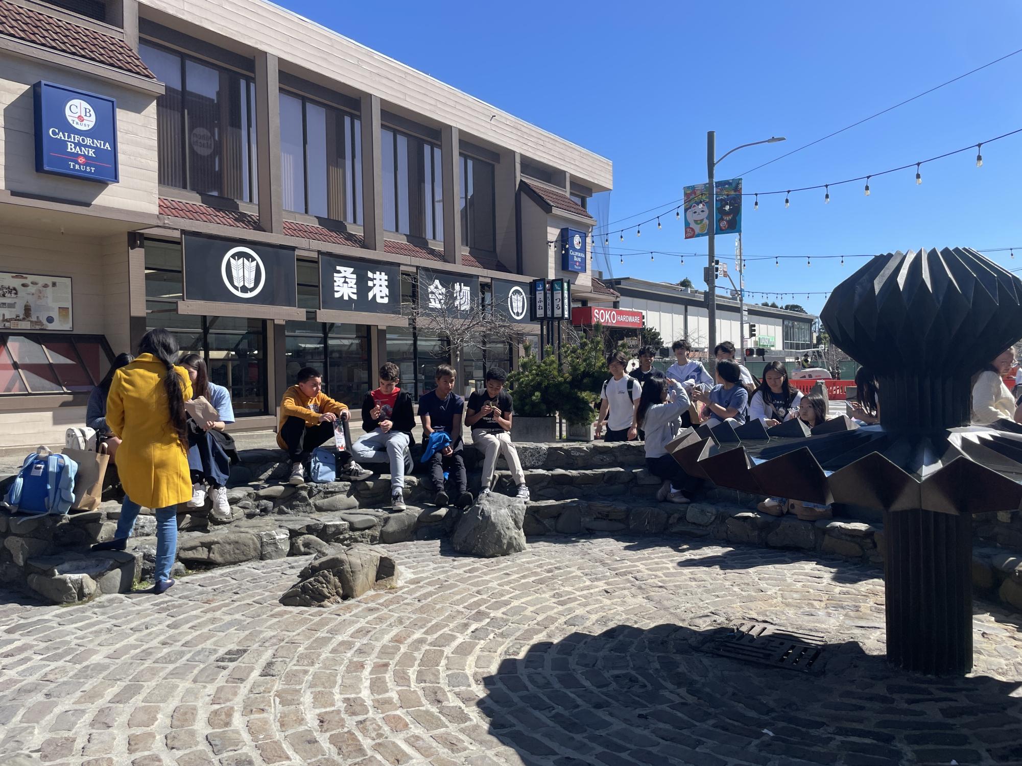 Amador Japanese Classes Travel to Japantown