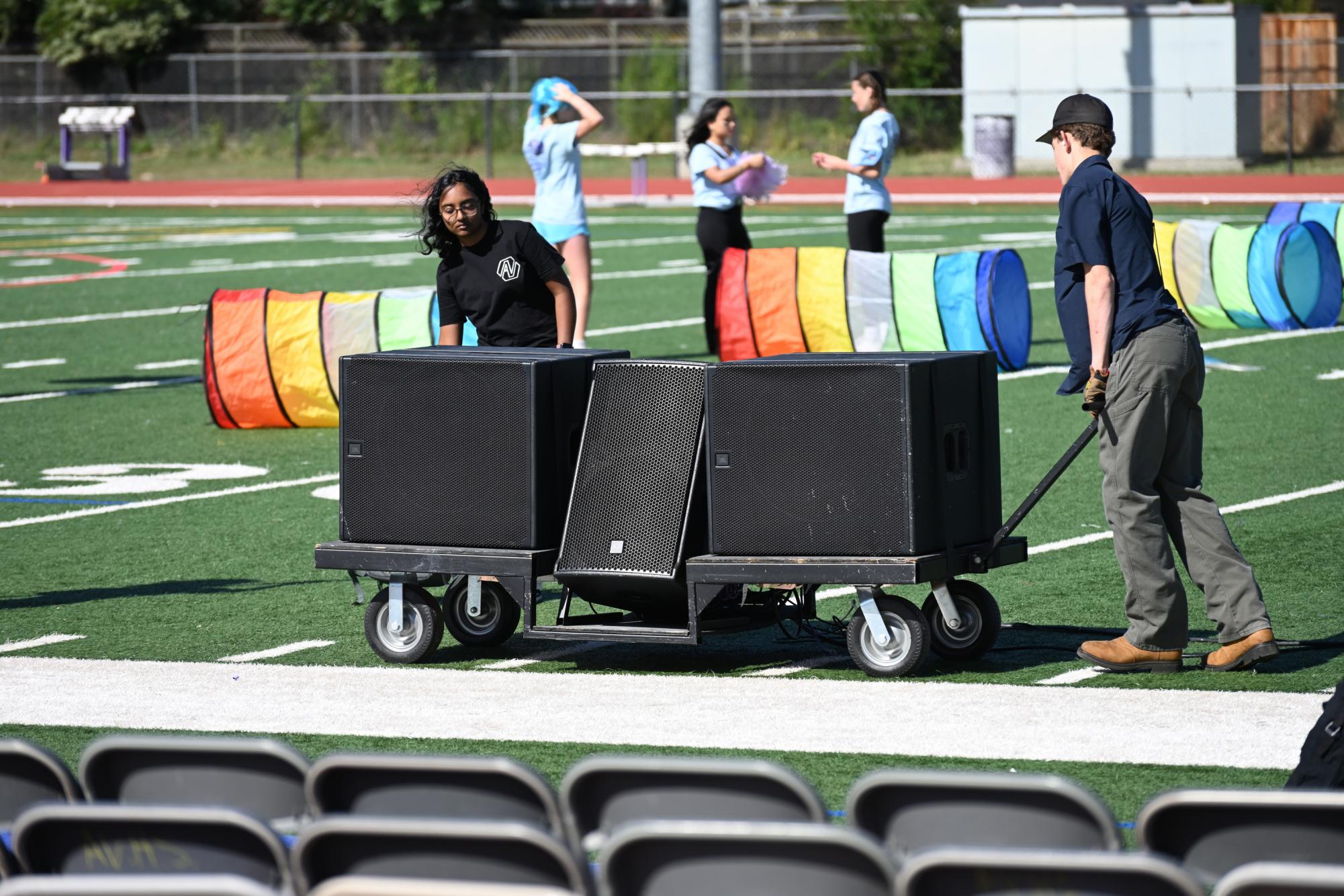 The annual Survivor Rally is the final rally for the whole school. As class representatives compete for points, the classes cheer on their peers and fight for dominance.