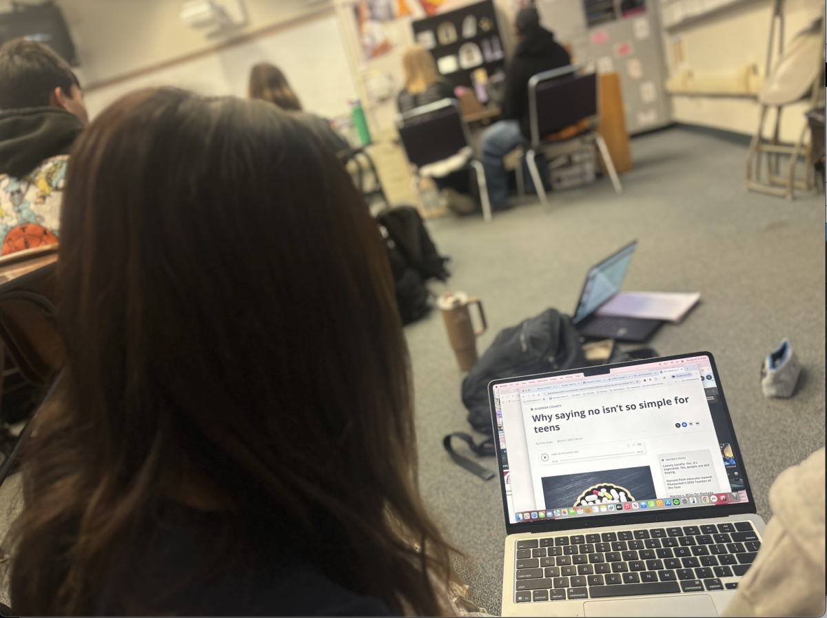 Students create articles with the intention of reaching peer audiences.
