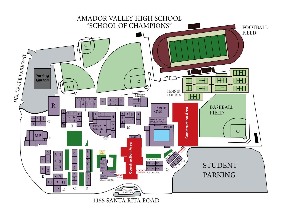Map that will appear on the back of the 2026-2027 school planner.