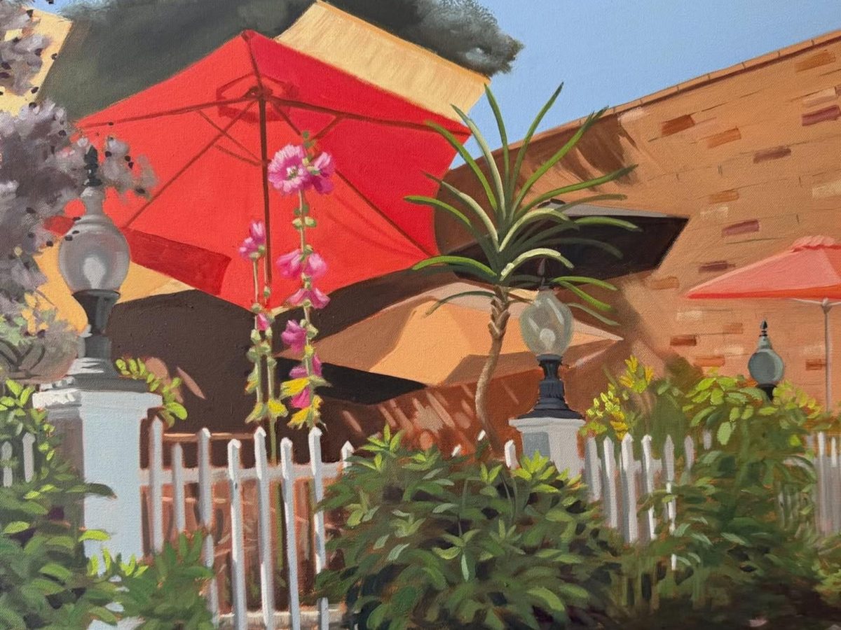 "Blue Agave Club" depicts the restaurant of the same name on Main Street.