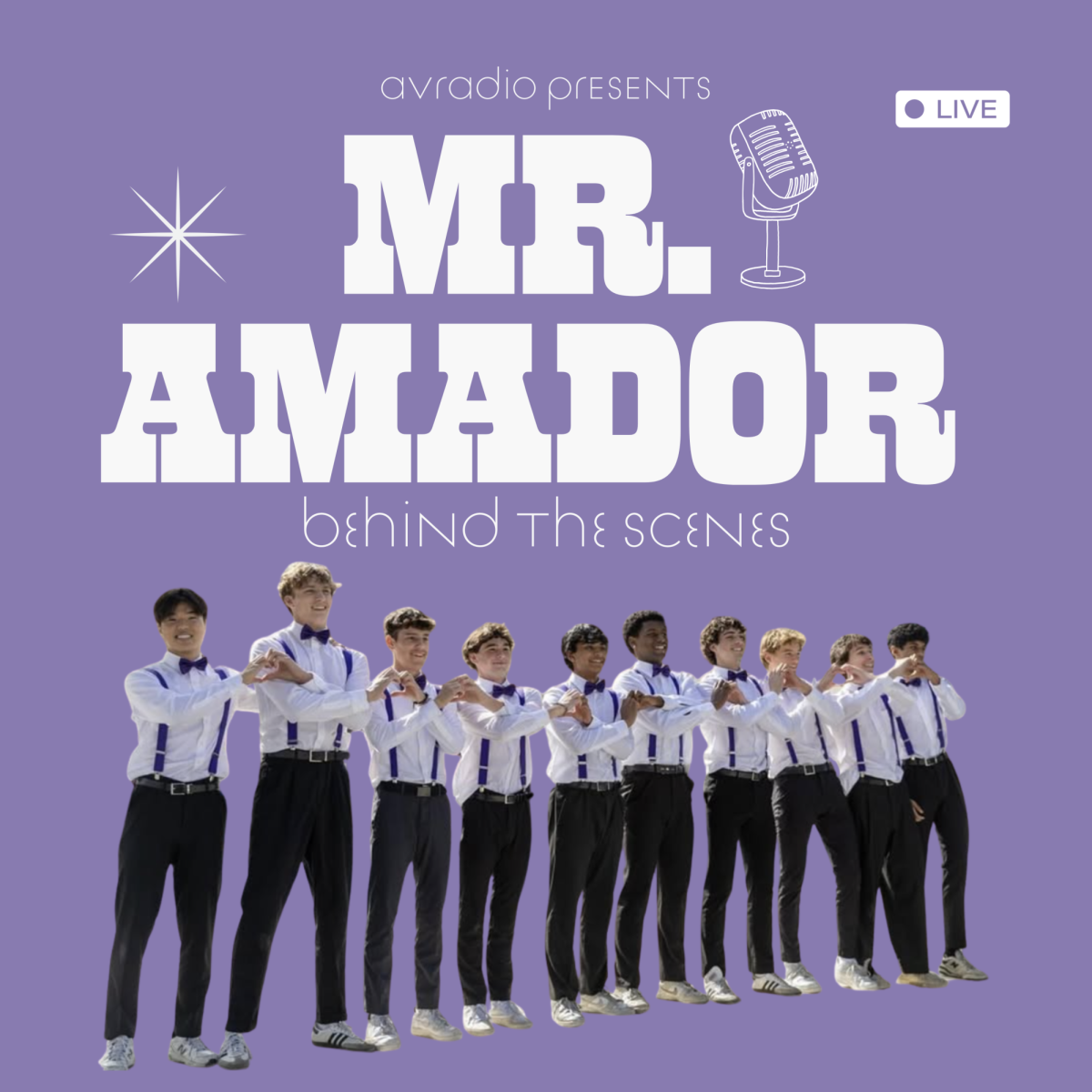 Mr. Amador's boys wear their distinctive uniforms to most fundraising  events.